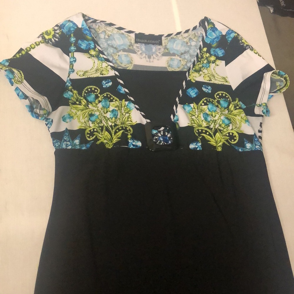 EUC Frank Lyman Stretch Jersey Dress - Picture 8 of 9